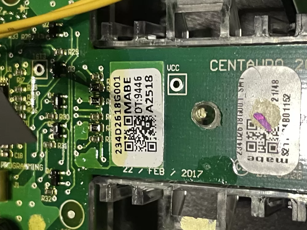GE 234D2618G001 WE04X27284 Dryer Control Board AZ28897 | WM146