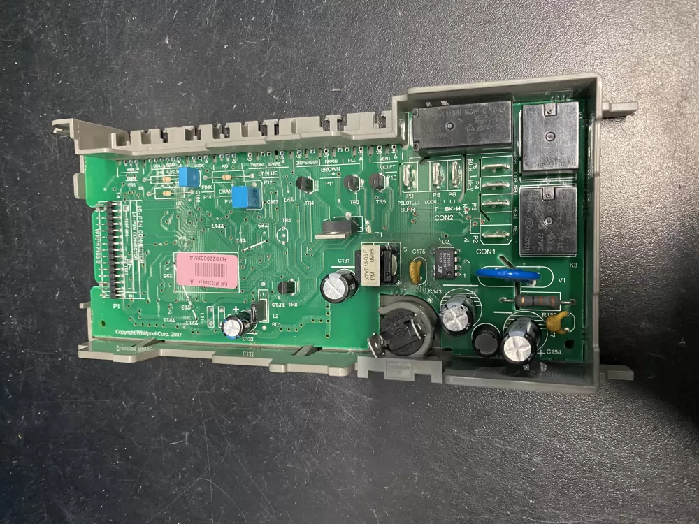 Whirlpool  Maytag  KitchenAid  Kenmore AP6018710 W10130968 W10208674 W10285179 WPW10285179 PS11752012 Dishwasher Control Board