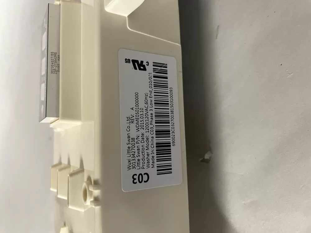 GE WDME0501000000 301334270038 Washer Control Board AZ227466 | Wmv428