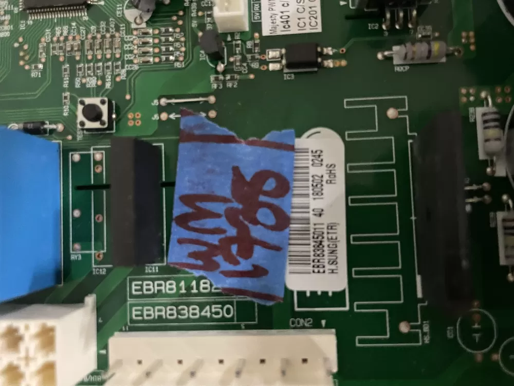 LG EBR83845011 Refrigerator Control Board AZ42378 | Wm1738