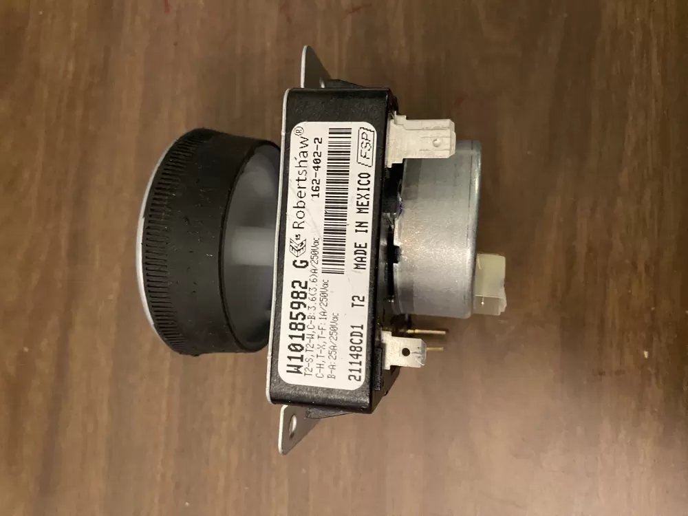 Whirlpool  Maytag  Kenmore AP6016541 W10185982 WPW10185982VP WPW10185982 PS11749831 Dryer Timer