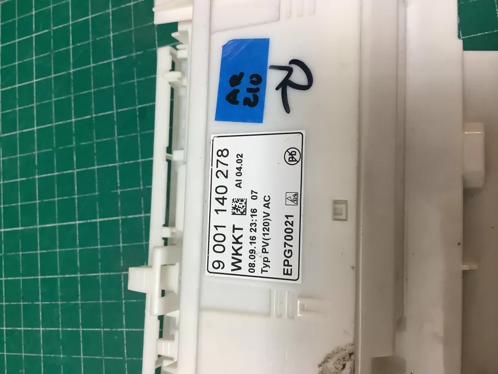Bosch 9 001 140 278 Dishwasher Control Board AZ223797 | AR210