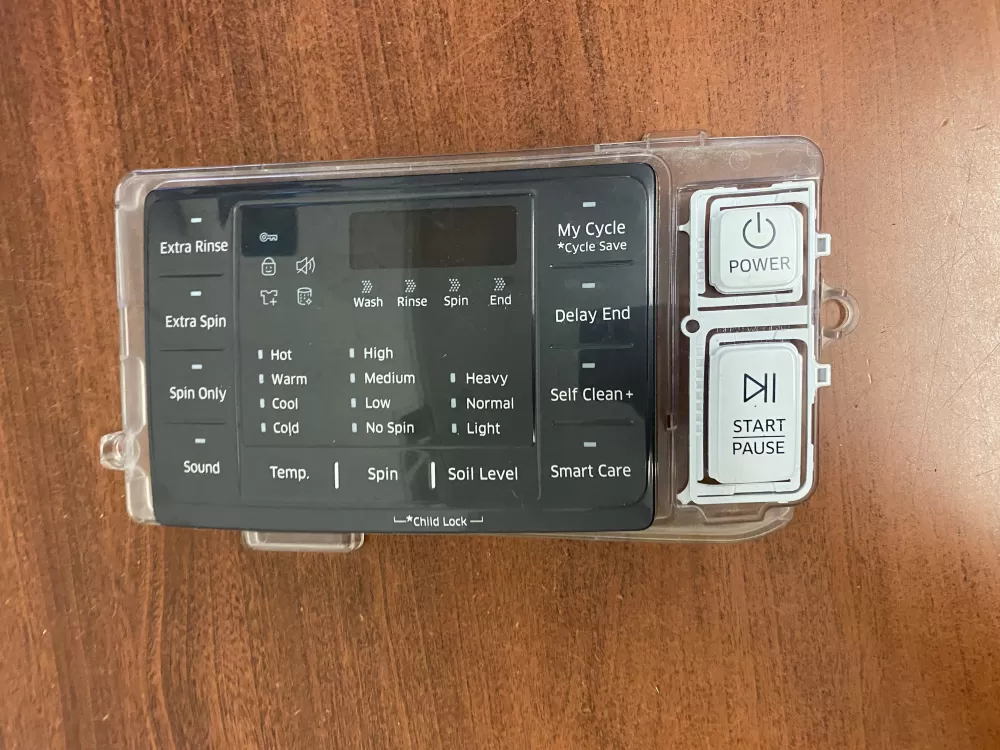 Samsung DC92-01607J  AP6243588  DC94-06643A  DC93-00376D  PS12084833 Dryer UI Control Board