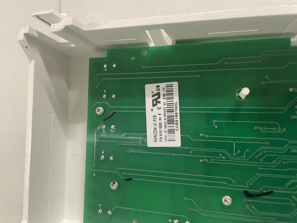 Whirlpool W10118082 Dryer Control Board UI Panel AZ107660 | KMV239