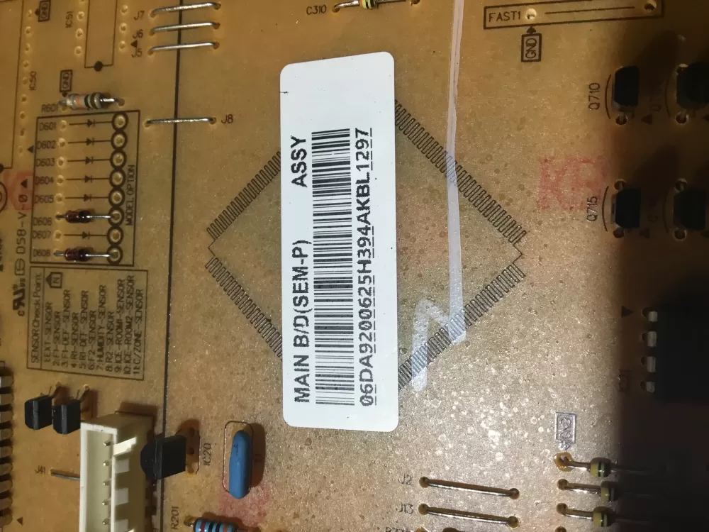 Samsung DA92 00625H Refrigerator Control Board AZ70054 | NR1837