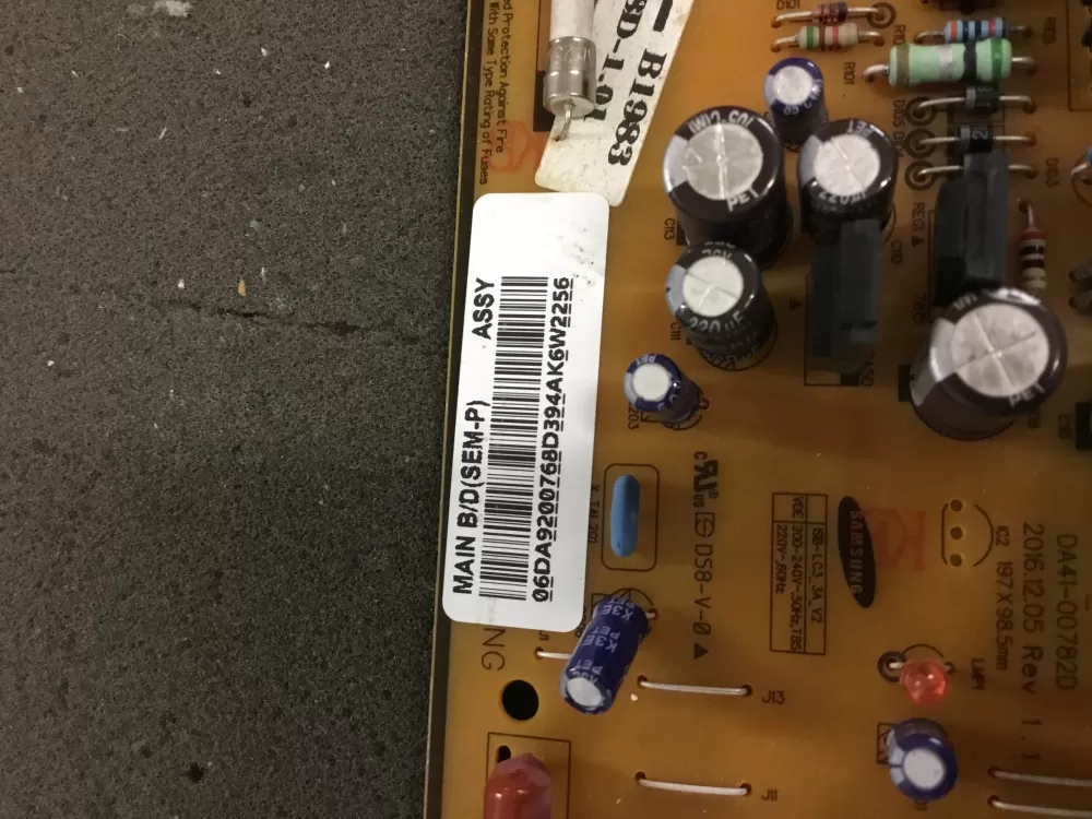 Samsung DA92 00768D Refrigerator Control Board Inverter AZ89700 | NR1102