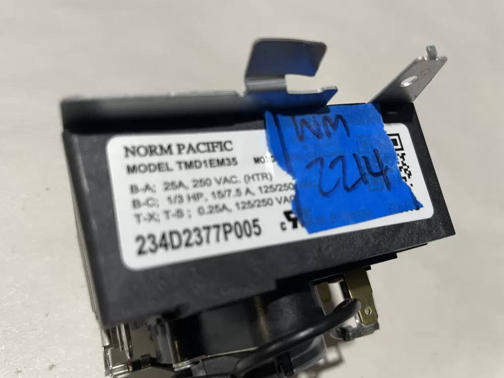 Hotpoint General Electric WE04X25280 Dryer Timer AZ138665 | Wm2214