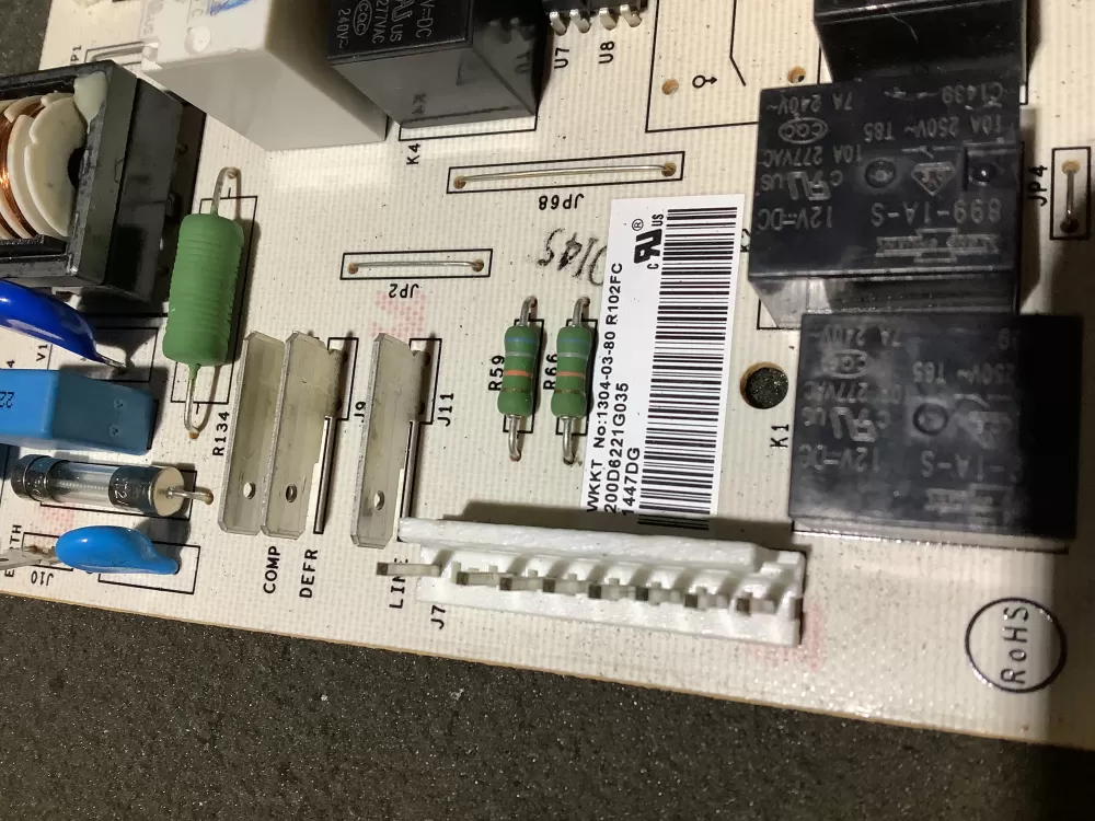 GE 200D6221G035 EBX1110P002 Refrigerator Control Board AZ124697 | NR2269