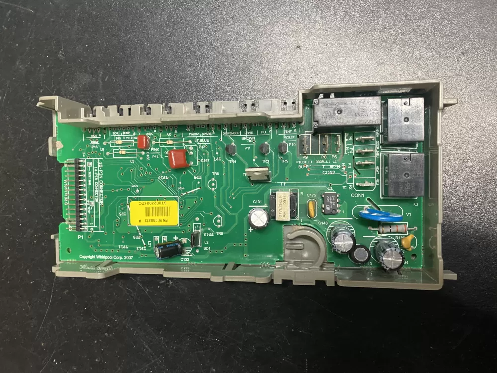 Whirlpool  Maytag  KitchenAid  Kenmore AP6018711 W10130967 W10208673 W10285180 WPW10285180 PS11752013 Dishwasher Control Board