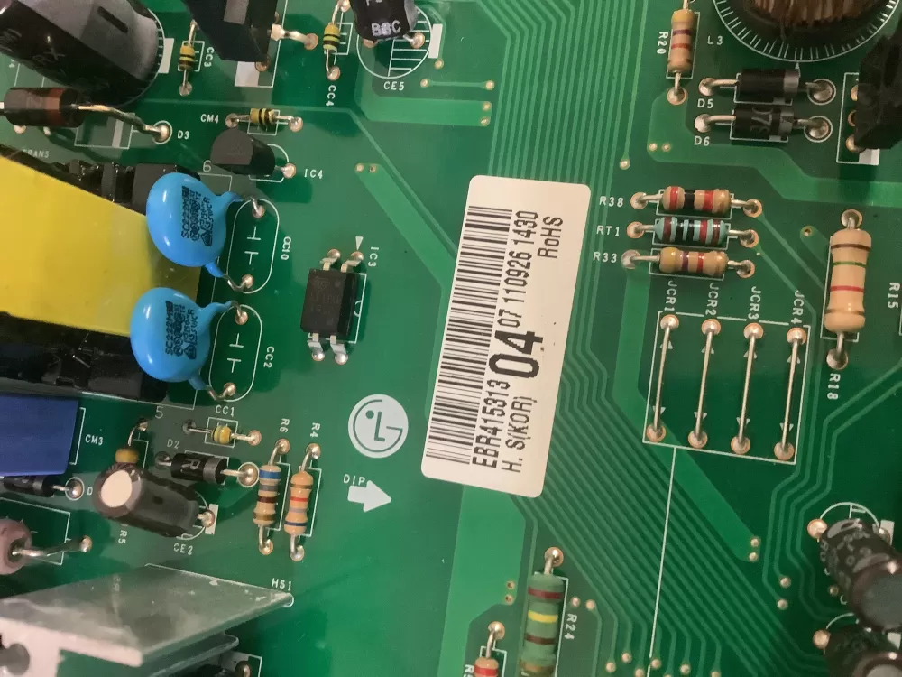 LG Kenmore EBR41531304 CSP30000204 Refrigerator Control Board AZ206697 | NR1780