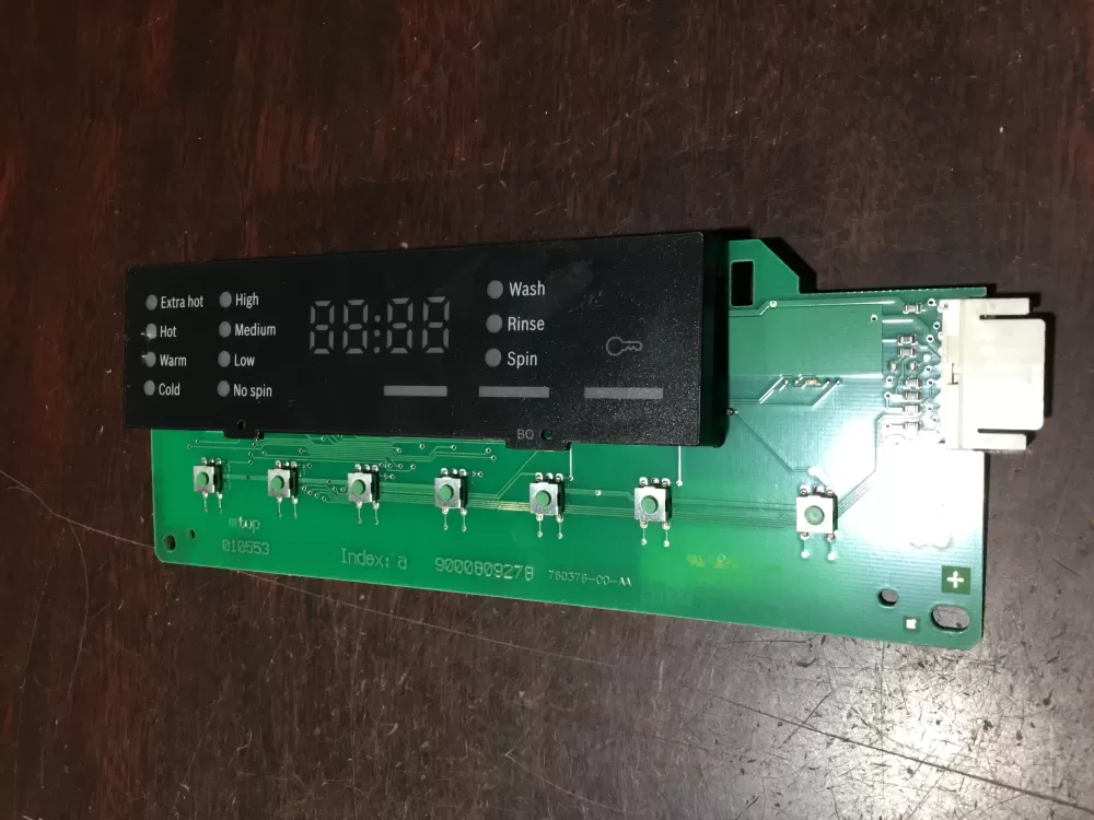 Bosch 9000 809 339-01 760177-00 9000809339-01 Washer Control Board