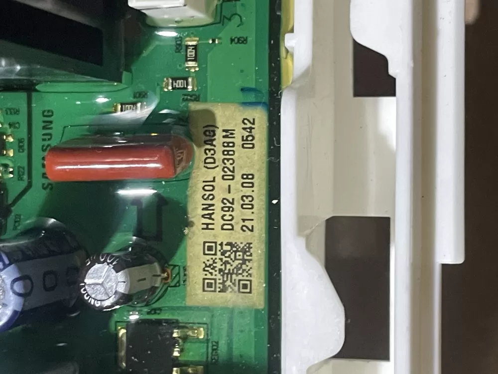 Samsung DC92-02388M DC92-02858A Washer Control Board AZ97183 | Wmv246