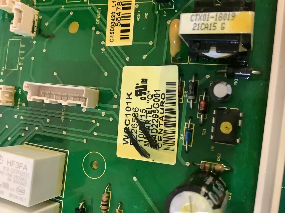 GE Hotpoint 234D2295G001 896455 Washer Control Board AZ210216 | NR2605
