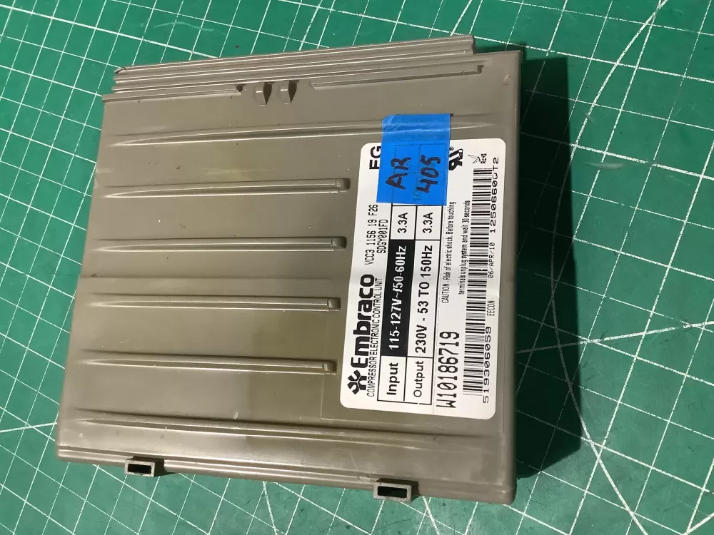 Whirlpool W1089391 Refrigerator Compressor Inverter Control AZ194988 | AR405