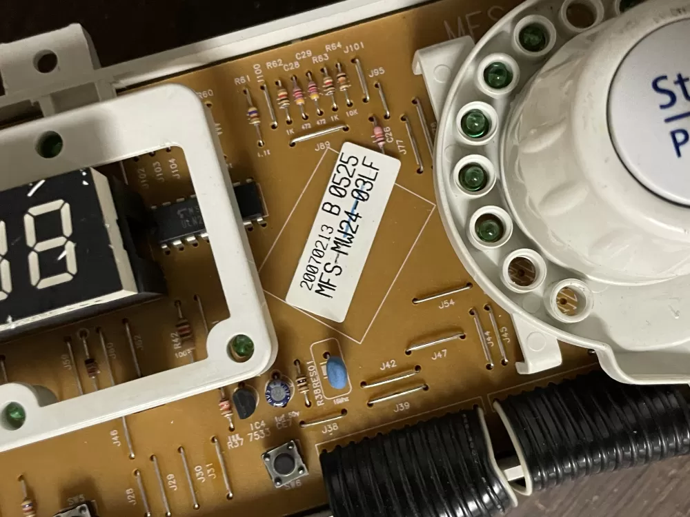 Samsung MFS-MW24-03LF DC41-00022A Washer Control Board AZ39524 | Wmv386