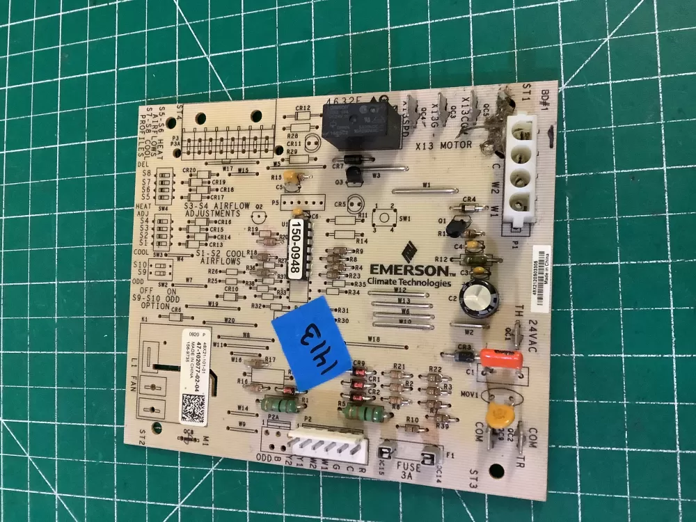 Rheem Air Handler Control Board 47-102077-02-04 156-9735 AZ191564 | NR1413