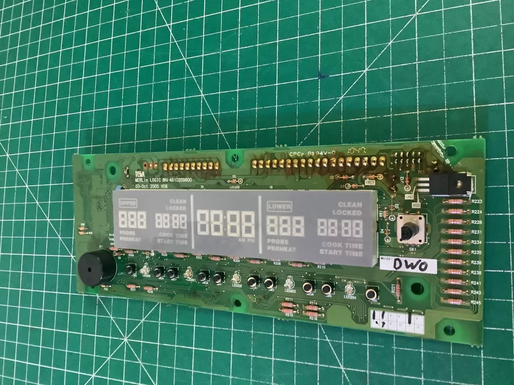 GE 164D6198G010 Range Control Board Main