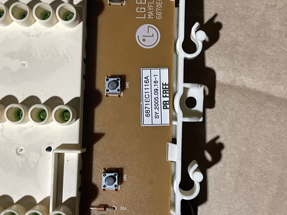 LG 6871EC1116A Washer Control Board AZ87046 | Wm725