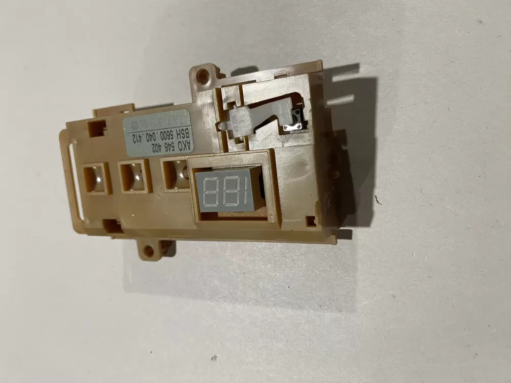 Bosch Siemens Dishwasher Control Board 5600.040.412 498075 AZ165883 | BK2557