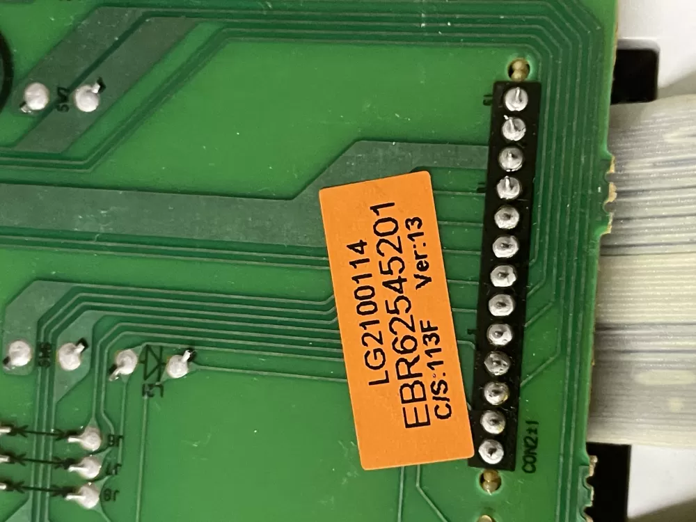 Kenmore LG EBR62545201 Dryer Control Board AZ56720 | Wmv492