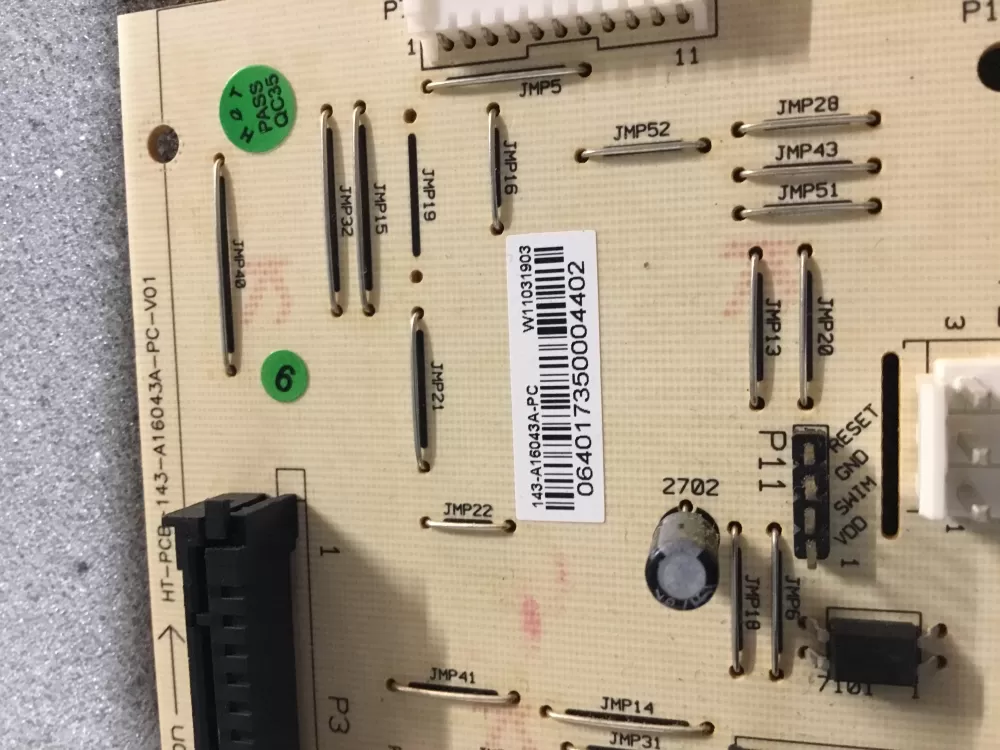 Maytag W11256464 Microwave Oven  Hood Combo Control Board AZ101324 | NR609