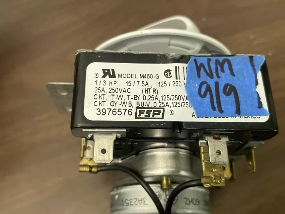 Kenmore 3406702A WP3976576 3406015 3406702 3976576 Dryer Timer AZ102132 | Wm919