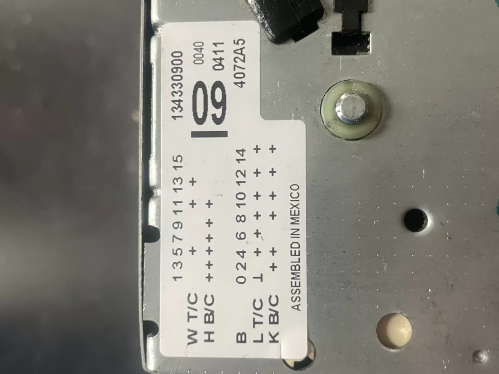 Kenmore AP3718629 1038033 134330900 PS899078 Dryer Timer AZ14634 | 919