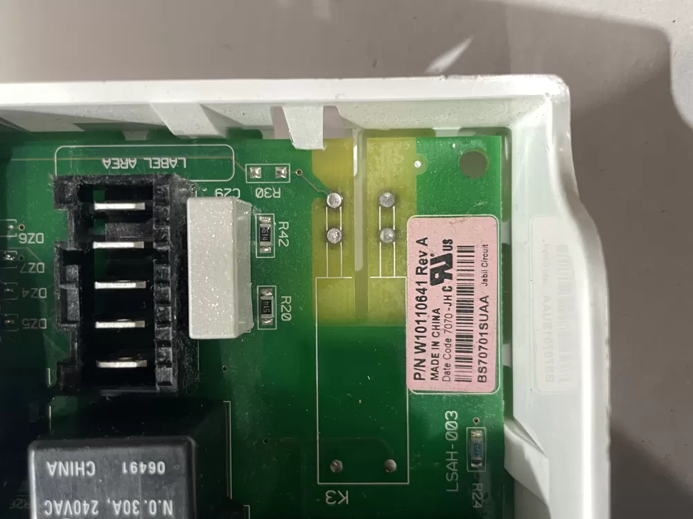 Whirlpool Kenmore AP6015062 W10110641 Dryer Control Board AZ201594 | Wm2357