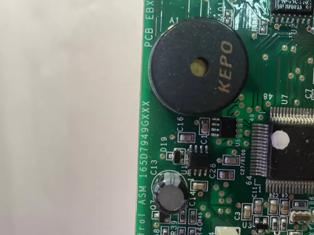 GE dishwasher electronic control board AZ195816 | Wm1082