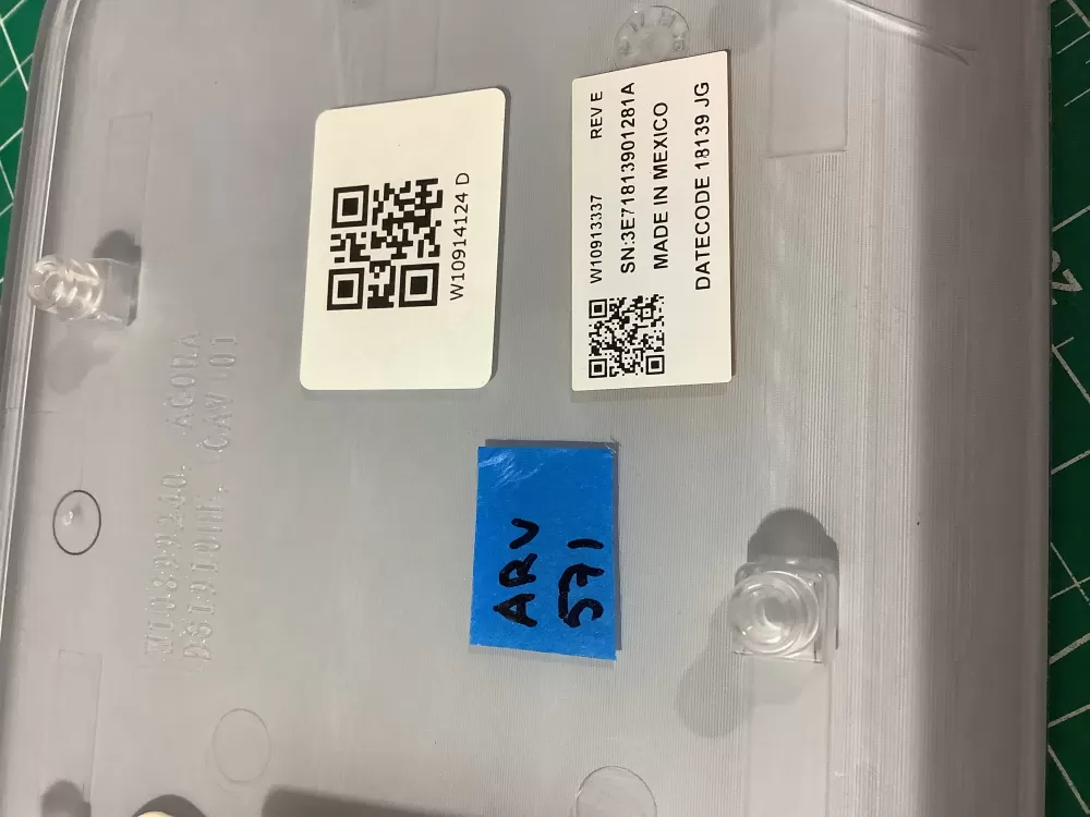 Whirlpool Maytag W10913337 Dryer Control Board Panel AZ191209 | ARV571