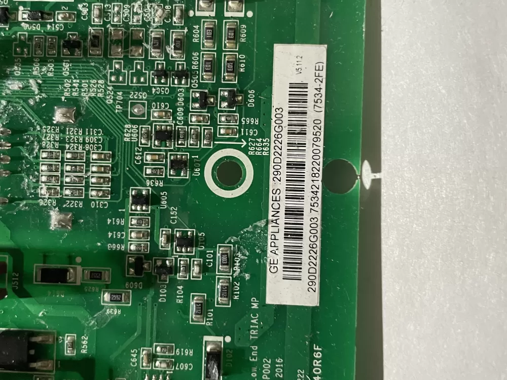 GE WH22X32357 290D2226G003 WH18X28174 Washer Control Board AZ192421 | Wm992