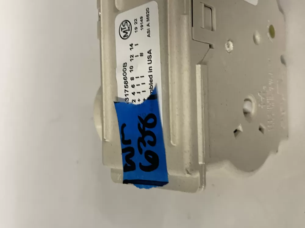 Frigidaire 131758600B GE Kenmore Washer Timer AZ225715 | Wm638