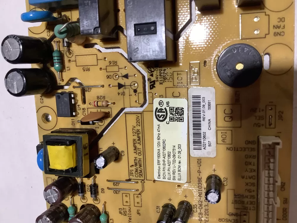 Frigidaire A02710602 Control Board AZ144681 | ZC2431