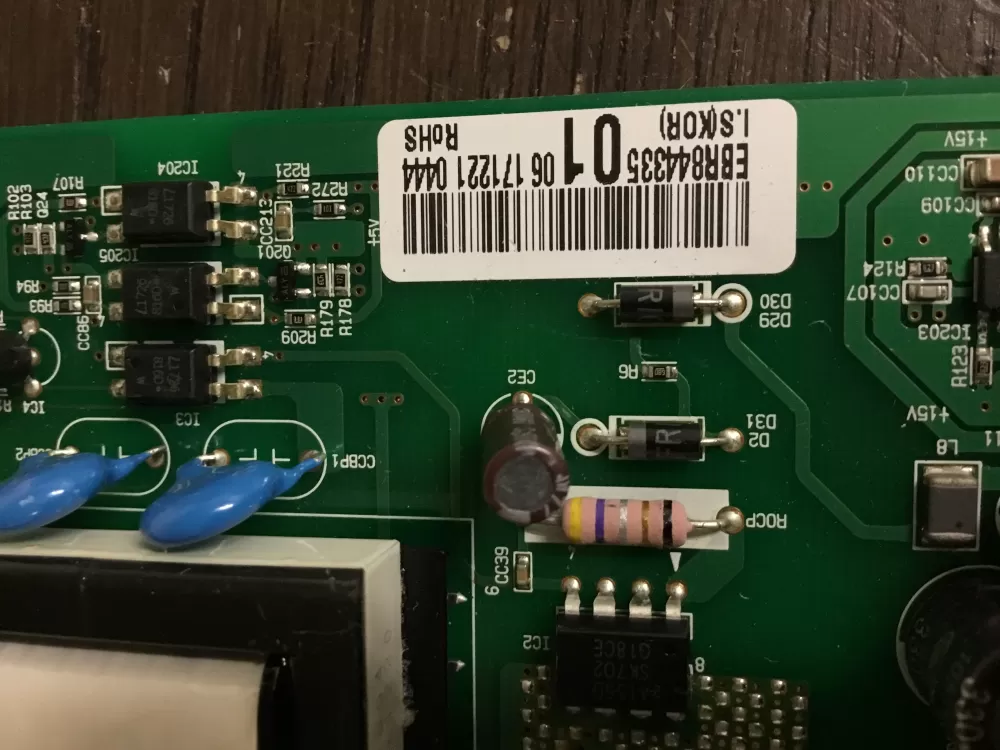 LG EBR78643414 EBR84433501 PS12581460 Refrigerator Control Board AZ14962 | NR12