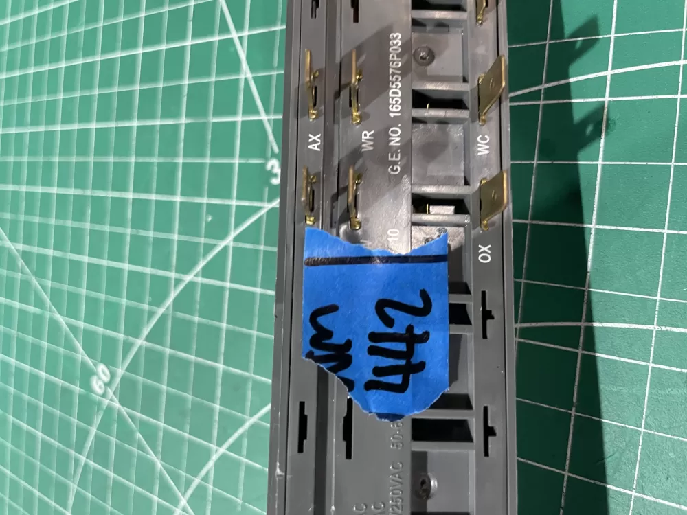 GE Hotpoint 165D5576P033 Dishwasher Button Control Panel AZ189655 | Wm442