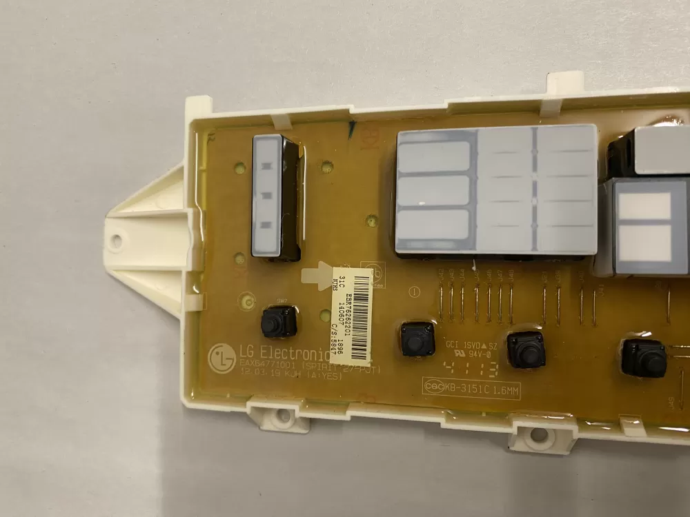 LG EBR76262201 EBR75446006 Washer Control Board AZ221872 | BKV971