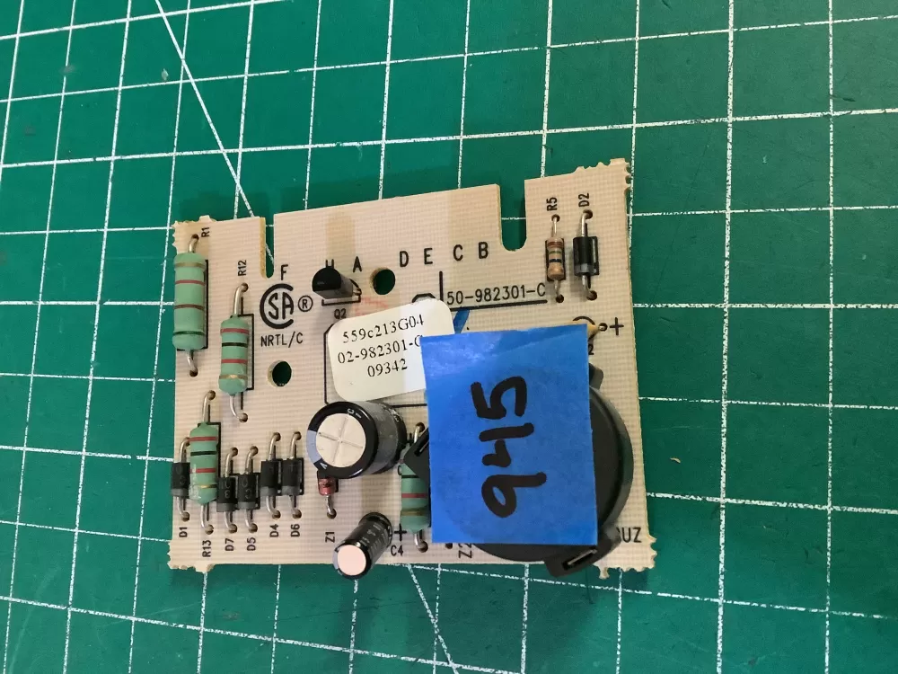 GE 559C213G05 50-982301-D 50-982301-E Dryer Control Board AZ208855 | NR945