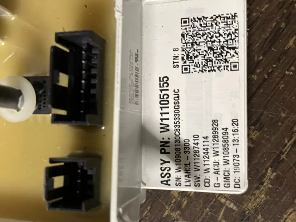 Whirlpool Maytag W11030478 W11105155 Washer Control Board AZ61039 | Wmv543
