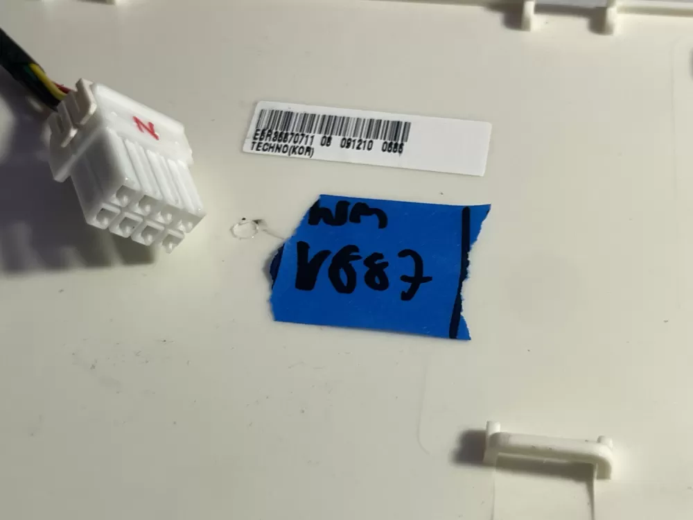 LG EBR36870711 Washer Control Board Panel User Interface AZ196870 | Wmv887