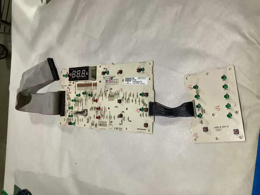 GE 212D1119P005 WE4M385 Dryer Control Board AZ152938 | BG2498