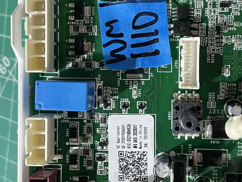 GE Washer 290D1906G001 WH22X33178 Control Board AZ196227 | Wm1110