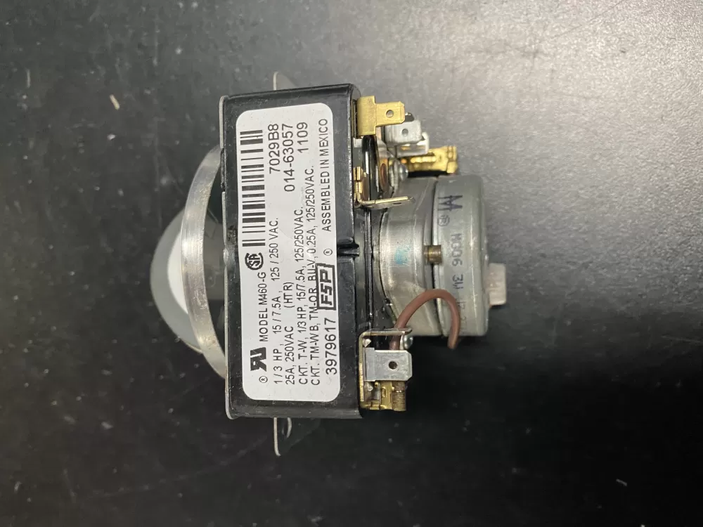 Whirlpool  Maytag  Amana  Roper AP6009055 3979617 8299782 WP3979617 PS11742197 Dryer Timer