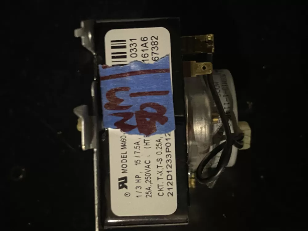 GE 212D1233P012 WE4M364 Dryer Timer AZ38159 | Wm501