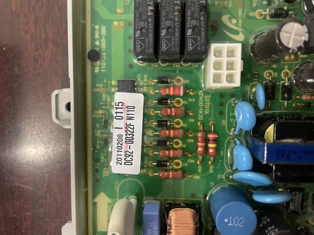 Samsung AP5306634 DC92-00322F PS4215835 Dryer Control Board