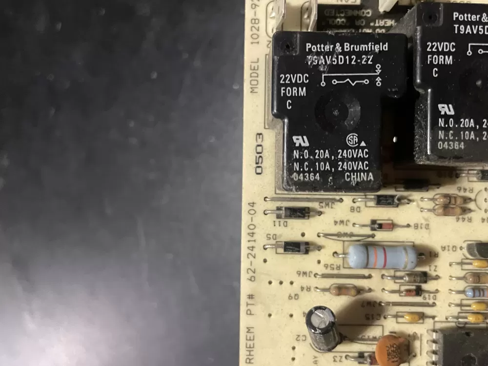 Rheem 62 24140 04 Furnace Control Board Circuit AZ28685 | Wm302