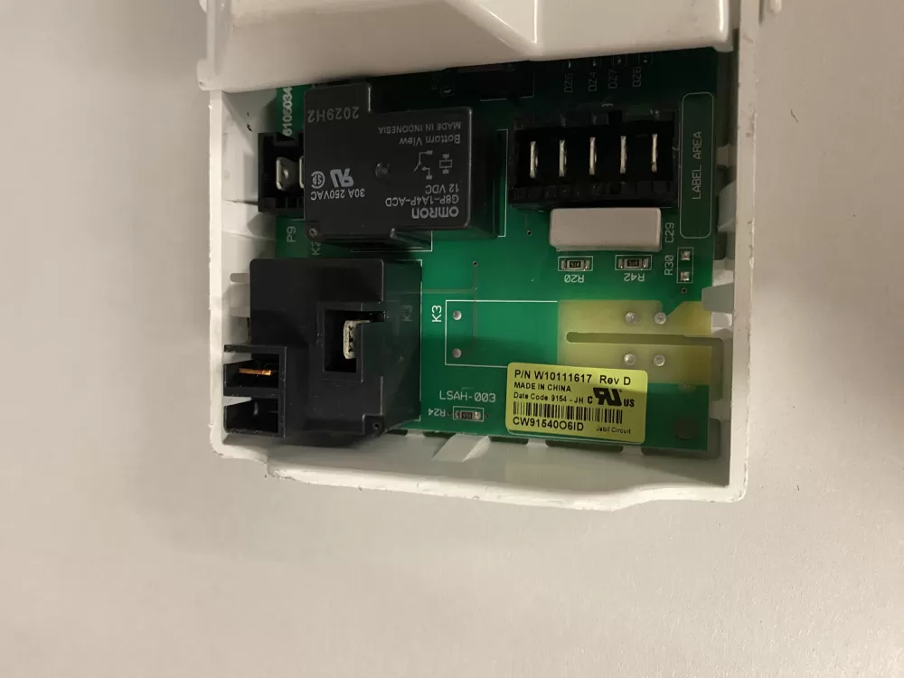 Whirlpool Dryer Control Board WPW10111617 AZ226294 | BK2065