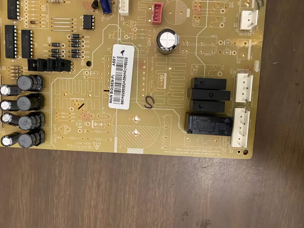 Samsung DA92–01692A Refrigerator Control Board AZ103266 | BK923