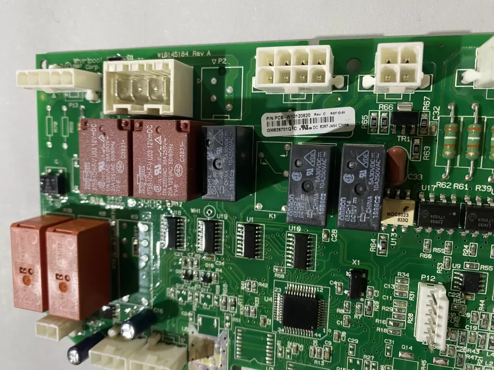 Whirlpool WPW10120820 Refrigerator Electronic Control Board AZ191449 | BK156