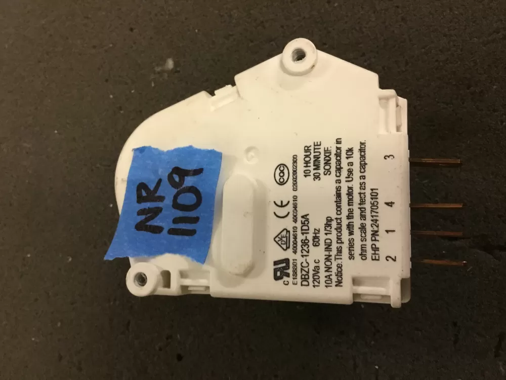 Frigidaire Kenmore 241705101 Refrigerator Defrost Timer AZ89659 | NR1109