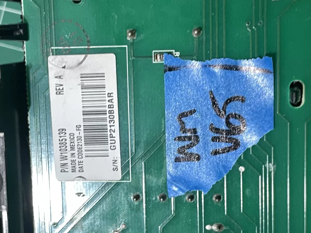 LG Whirlpool Washer Control Board W10310983 AZ195240 | Wmv65